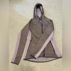 The NorthFace zipup with hood
Size S